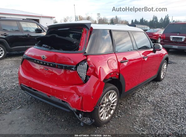 WMW53GD09S2W97303 2025 MINI HARDTOP Красный Задняя правая четверть