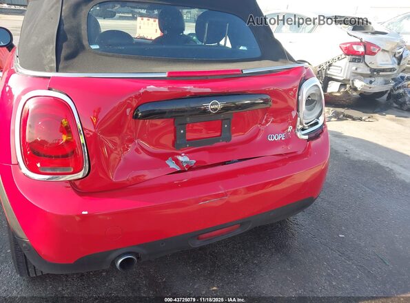 WMWWG5C58K3H08511 2019 MINI CONVERTIBLE Красный Вид спереди