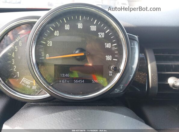WMWWG5C58K3H08511 2019 MINI CONVERTIBLE Красный Вид задних сидений