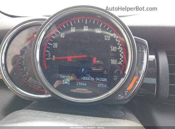 WMWXM9C53K2H39238 2019 MINI HARDTOP Black Հետևի նստատեղերի տեսք