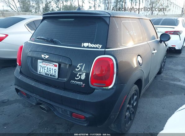 WMWXP7C5XH2C61386 2017 MINI HARDTOP Черный Задняя правая четверть