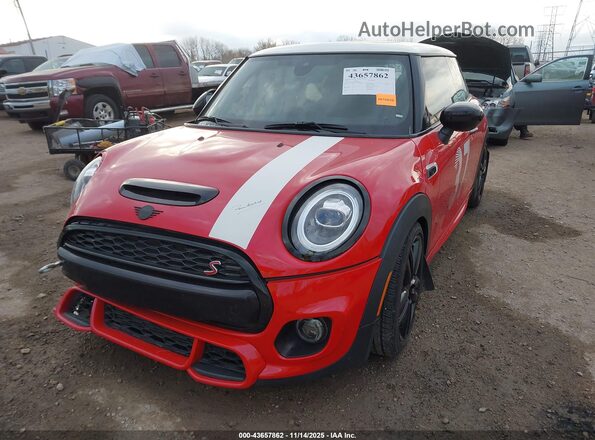 WMWXR5C03M2N86830 2021 MINI HARDTOP Красный Передняя левая четверть
