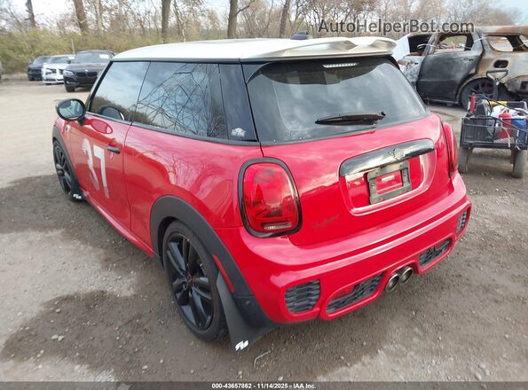 WMWXR5C03M2N86830 2021 MINI HARDTOP Красный Задняя левая четверть