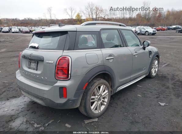 WMZ43BR02N3N72443 2022 MINI COUNTRYMAN Серый Задняя правая четверть