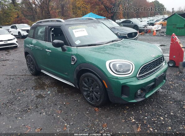 WMZ83BR03R3R60689 2024 MINI COUNTRYMAN Зеленый Передняя правая четверть