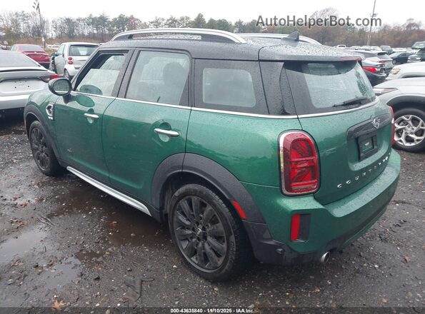 WMZ83BR03R3R60689 2024 MINI COUNTRYMAN Зеленый Задняя левая четверть