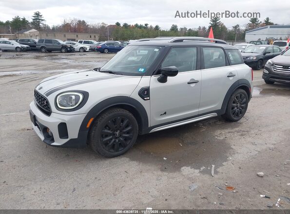 WMZ83BR0XP3P87475 2023 MINI COUNTRYMAN Серебряный Передняя левая четверть