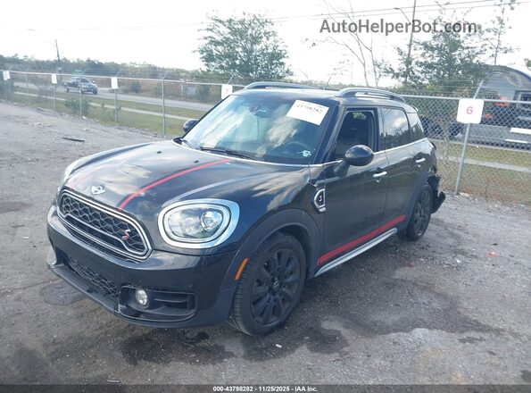 WMZYT3C34H3D98201 2017 MINI COUNTRYMAN Черный Передняя левая четверть