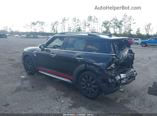WMZYT3C34H3D98201 2017 MINI COUNTRYMAN Черный Задняя левая четверть