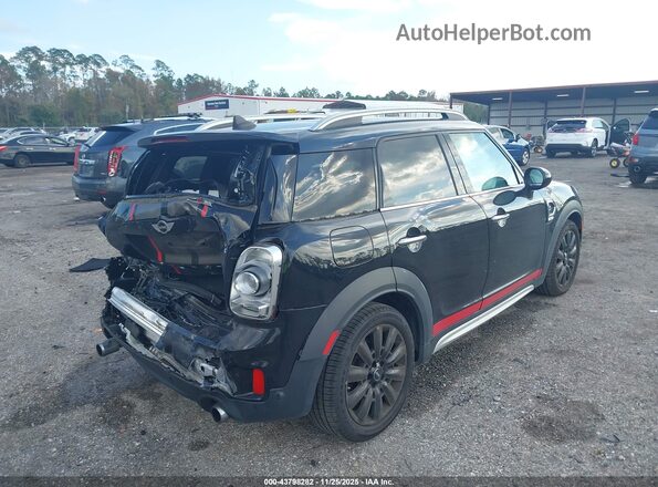 WMZYT3C34H3D98201 2017 MINI COUNTRYMAN Черный Задняя правая четверть
