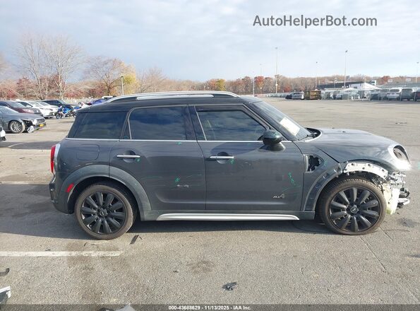 WMZYT5C32H3D80047 2017 MINI COUNTRYMAN Серый Вид задней части салона