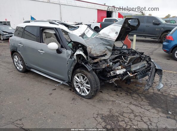WMZYT5C32J3E61295 2018 MINI COUNTRYMAN Серый Передняя правая четверть