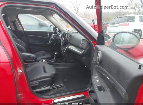WMZYT5C50K3G95065 2019 MINI COUNTRYMAN Красный Вид салона спереди