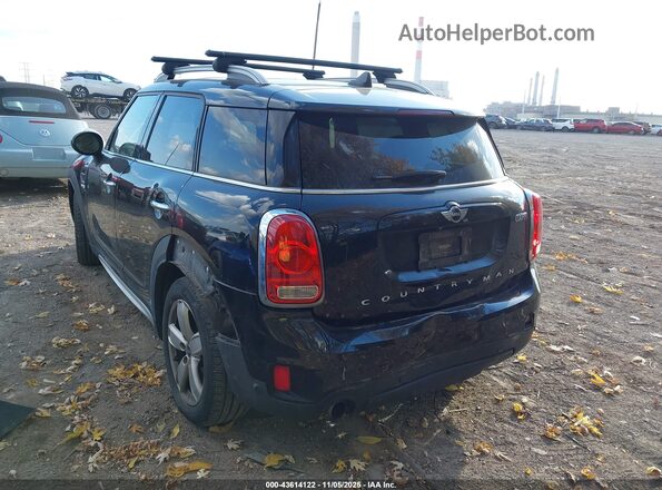 WMZYV5C37H3E01629 2017 MINI COUNTRYMAN Черный Задняя левая четверть
