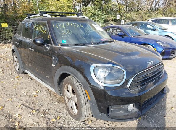WMZYV5C37H3E01629 2017 MINI COUNTRYMAN Черный Передняя правая четверть