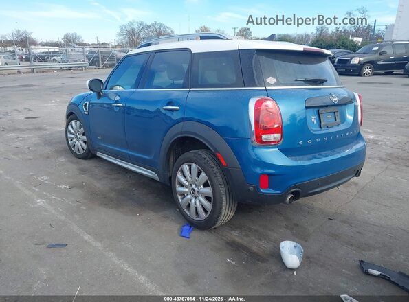 WMZYX1C05L3L28842 2020 MINI COUNTRYMAN Синий Задняя левая четверть