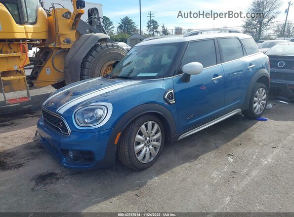 WMZYX1C05L3L28842 2020 MINI COUNTRYMAN Синий Передняя левая четверть