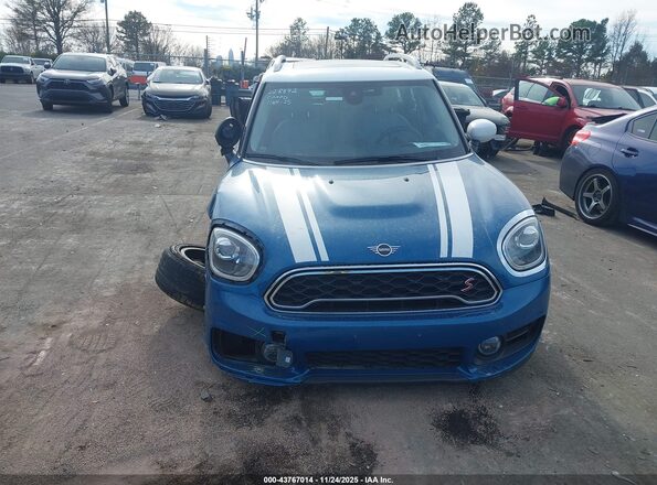 WMZYX1C05L3L28842 2020 MINI COUNTRYMAN Синий Вид щитка приборов