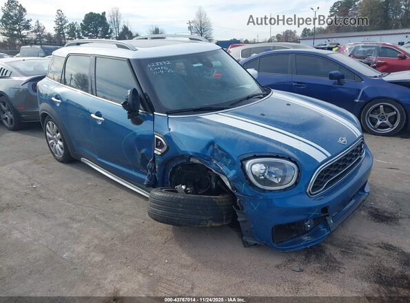 WMZYX1C05L3L28842 2020 MINI COUNTRYMAN Синий Передняя правая четверть
