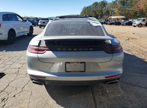 WP0AA2A73LL100654 2020 PORSCHE PANAMERA Серебряный Вид сзади