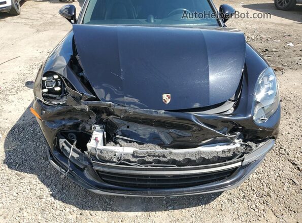 WP0AA2A76HL102437 2017 PORSCHE PANAMERA Черный Вид задней части салона