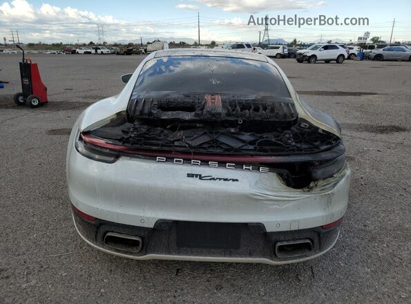 WP0AA2A95MS205902 2021 PORSCHE 911 White Vista trasera
