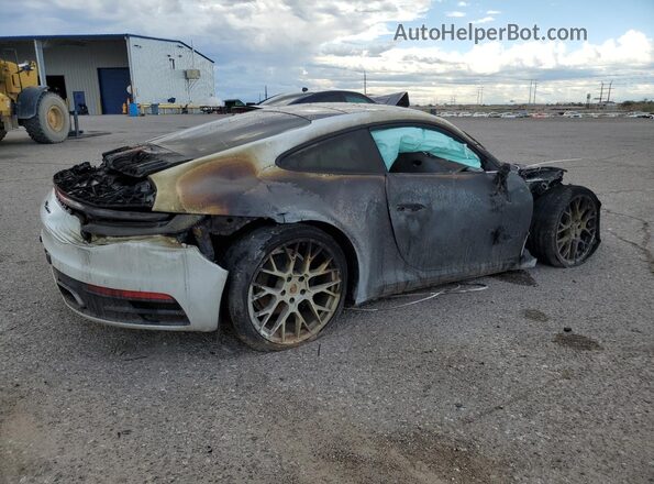 WP0AA2A95MS205902 2021 PORSCHE 911 White Trasero derecho