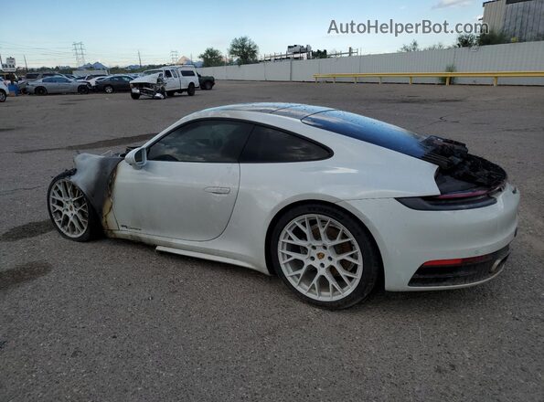 WP0AA2A95MS205902 2021 PORSCHE 911 White Trasero izquierdo
