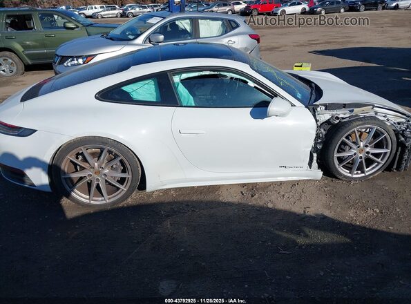 WP0AA2A95MS207049 2021 PORSCHE 911 White Vista interior trasera