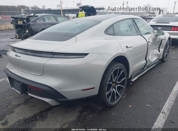 WP0AA2Y10SSA11682 2025 PORSCHE TAYCAN Серый Задняя правая четверть
