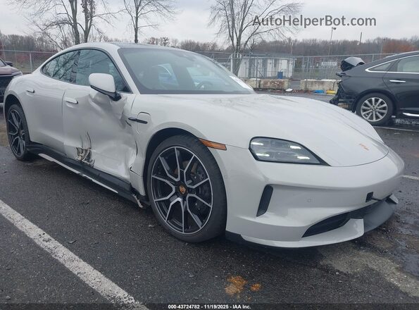 WP0AA2Y10SSA11682 2025 PORSCHE TAYCAN Серый Передняя правая четверть