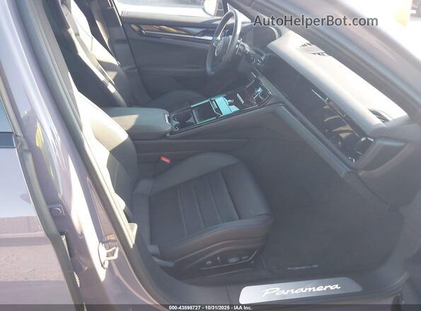 WP0AA2YA0SL007719 2025 PORSCHE PANAMERA Purple Widok wnętrza z przodu