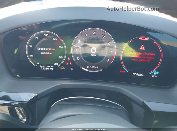 WP0AA2YA0SL007719 2025 PORSCHE PANAMERA Purple Widok tylnych siedzeń