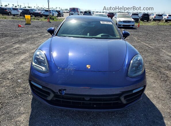 WP0AB2A74ML139235 2021 PORSCHE PANAMERA Синий Вид спереди