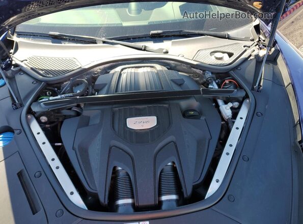 WP0AB2A74ML139235 2021 PORSCHE PANAMERA Синий Вид задней части салона