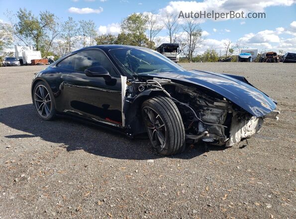 WP0AB2A90LS225261 2020 PORSCHE 911 Black Przód prawy