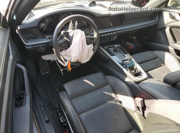 WP0AB2A90LS225261 2020 PORSCHE 911 Black Widok deski rozdzielczej