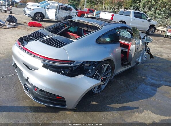 WP0AB2A91LS229769 2020 PORSCHE 911 Серебряный Задняя правая четверть