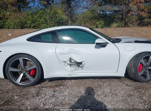 WP0AB2A95LS225692 2020 PORSCHE 911 White Widok wnętrza 360 stopni