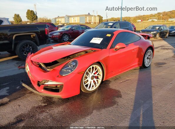 WP0AB2A96JS122326 2018 PORSCHE 911 Orange Przód lewy