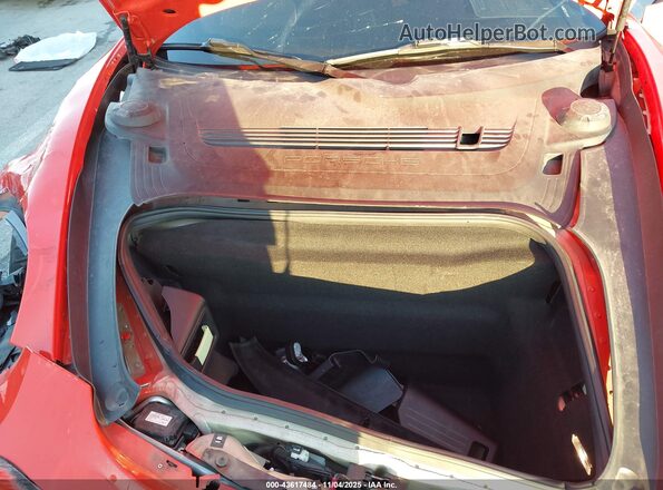 WP0AB2A96JS122326 2018 PORSCHE 911 Orange Widok z tyłu