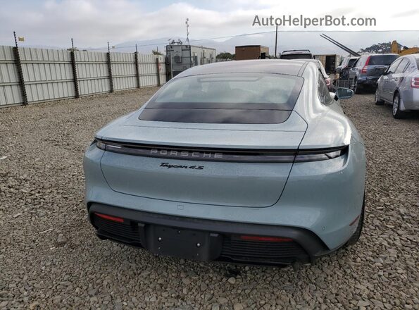 WP0AB2Y10SSA41603 2025 PORSCHE TAYCAN Бирюзовый Вид сзади