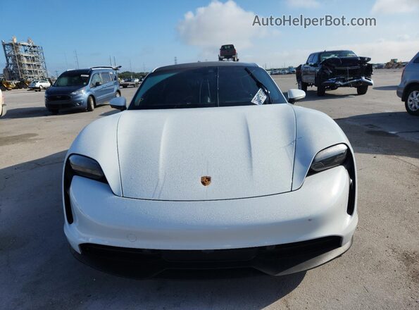 WP0AB2Y11MSA44545 2021 PORSCHE TAYCAN Белый Вид спереди