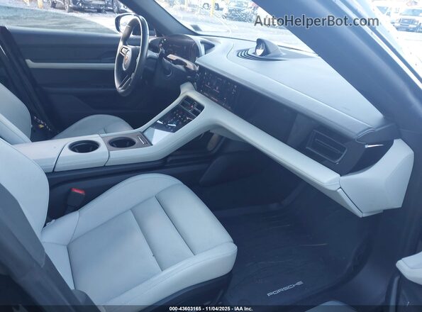 WP0AB2Y14MSA43521 2021 PORSCHE TAYCAN Черный Вид салона спереди