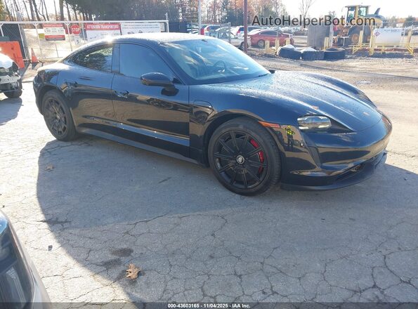 WP0AB2Y14MSA43521 2021 PORSCHE TAYCAN Черный Передняя правая четверть