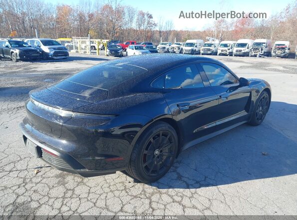 WP0AB2Y14MSA43521 2021 PORSCHE TAYCAN Черный Задняя правая четверть