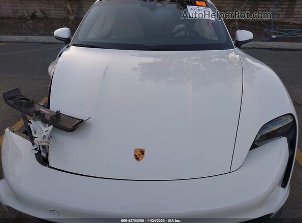 WP0AB2Y17MSA41780 2021 PORSCHE TAYCAN Белый Вид сзади