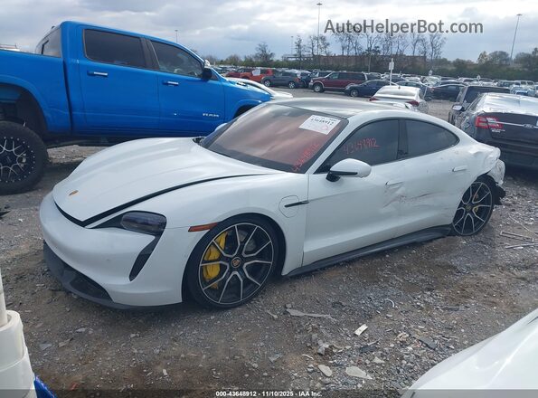 WP0AC2Y18NSA54603 2022 PORSCHE TAYCAN Белый Панорамный вид салона 360°