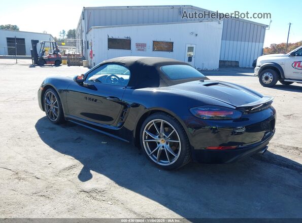 WP0CA2A87HS221816 2017 PORSCHE 718 BOXSTER Black Tył lewy