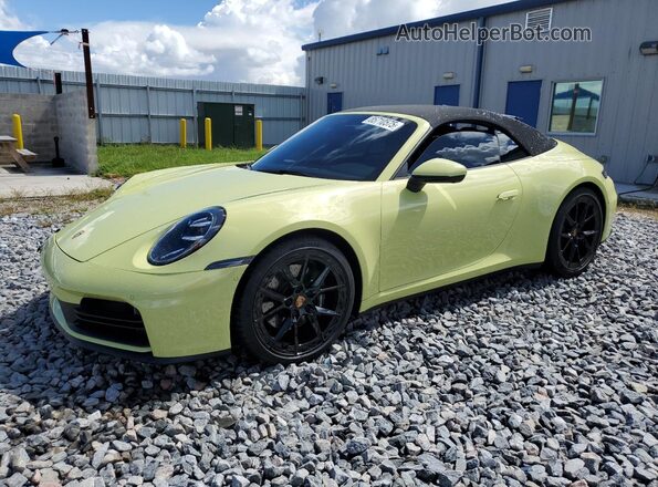 WP0CA2A9XSS236780 2025 PORSCHE 911 Зеленый Передняя левая четверть